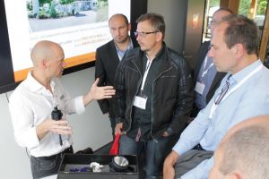 Hagen Tschorn von der Canto Ing. GmbH zeigte, was per 3D-Druck heute schon geht. Stefan Albus Hagen Tschorn von der Canto Ing. GmbH zeigte, was per 3D-Druck heute schon geht. Stefan Albus